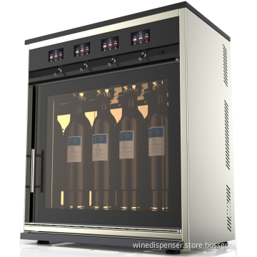 Vending machine wine dispenser 4 bottles
